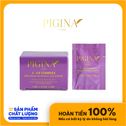 Hộp 6 viên đặt hỗ trợ phụ khoa PIGINA Premium Intimate Cleanser Hàn Quốc